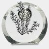 [CRY169] 4.5" Round Crystal Clock Thumbnail