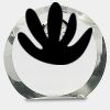 [CRY169] 4.5" Round Crystal Clock Thumbnail