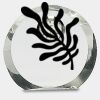 [CRY169] 4.5" Round Crystal Clock Thumbnail