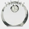 [CRY169] 4.5" Round Crystal Clock Thumbnail