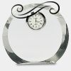 [CRY169] 4.5" Round Crystal Clock Thumbnail