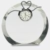[CRY169] 4.5" Round Crystal Clock Thumbnail