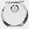 [CRY169] 4.5" Round Crystal Clock Thumbnail