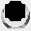 [CRY169] 4.5" Round Crystal Clock Thumbnail