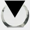 [CRY169] 4.5" Round Crystal Clock Thumbnail