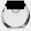 [CRY169] 4.5" Round Crystal Clock Thumbnail