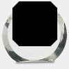 [CRY169] 4.5" Round Crystal Clock Thumbnail