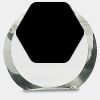 [CRY169] 4.5" Round Crystal Clock Thumbnail