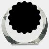 [CRY169] 4.5" Round Crystal Clock Thumbnail