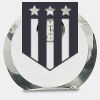 [CRY169] 4.5" Round Crystal Clock Thumbnail