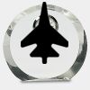 [CRY169] 4.5" Round Crystal Clock Thumbnail