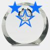 [CRY169] 4.5" Round Crystal Clock Thumbnail