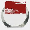 [CRY169] 4.5" Round Crystal Clock Thumbnail