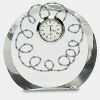 [CRY169] 4.5" Round Crystal Clock Thumbnail