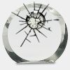 [CRY169] 4.5" Round Crystal Clock Thumbnail