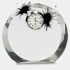 [CRY169] 4.5" Round Crystal Clock Thumbnail