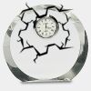 [CRY169] 4.5" Round Crystal Clock Thumbnail