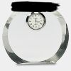 [CRY169] 4.5" Round Crystal Clock Thumbnail