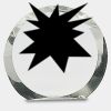 [CRY169] 4.5" Round Crystal Clock Thumbnail