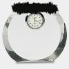 [CRY169] 4.5" Round Crystal Clock Thumbnail