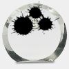 [CRY169] 4.5" Round Crystal Clock Thumbnail