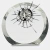 [CRY169] 4.5" Round Crystal Clock Thumbnail