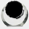 [CRY169] 4.5" Round Crystal Clock Thumbnail