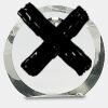 [CRY169] 4.5" Round Crystal Clock Thumbnail