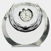 [CRY169] 4.5" Round Crystal Clock Thumbnail