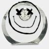 [CRY169] 4.5" Round Crystal Clock Thumbnail