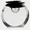 [CRY169] 4.5" Round Crystal Clock Thumbnail