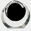 [CRY169] 4.5" Round Crystal Clock Thumbnail