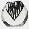 [CRY169] 4.5" Round Crystal Clock Thumbnail