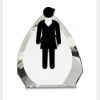 [CRY170] 5.5" Crystal Arch Clock Thumbnail