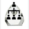 [CRY170] 5.5" Crystal Arch Clock Thumbnail