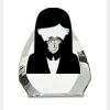 [CRY170] 5.5" Crystal Arch Clock Thumbnail