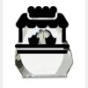 [CRY170] 5.5" Crystal Arch Clock Thumbnail