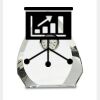[CRY170] 5.5" Crystal Arch Clock Thumbnail
