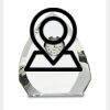 [CRY170] 5.5" Crystal Arch Clock Thumbnail