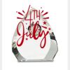 [CRY170] 5.5" Crystal Arch Clock Thumbnail