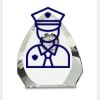 [CRY170] 5.5" Crystal Arch Clock Thumbnail