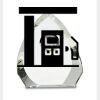[CRY170] 5.5" Crystal Arch Clock Thumbnail