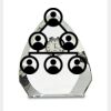 [CRY170] 5.5" Crystal Arch Clock Thumbnail
