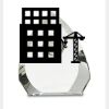[CRY170] 5.5" Crystal Arch Clock Thumbnail