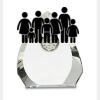 [CRY170] 5.5" Crystal Arch Clock Thumbnail