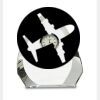 [CRY170] 5.5" Crystal Arch Clock Thumbnail