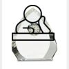 [CRY170] 5.5" Crystal Arch Clock Thumbnail