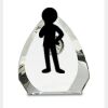 [CRY170] 5.5" Crystal Arch Clock Thumbnail