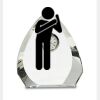 [CRY170] 5.5" Crystal Arch Clock Thumbnail