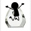 [CRY170] 5.5" Crystal Arch Clock Thumbnail